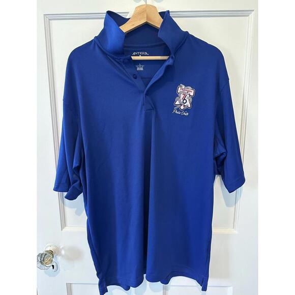 PHILADELPHIA 76ERS SIXERS NBA BASKETBALL POLO By Antigua Men’s Large L - Picture 1 of 3